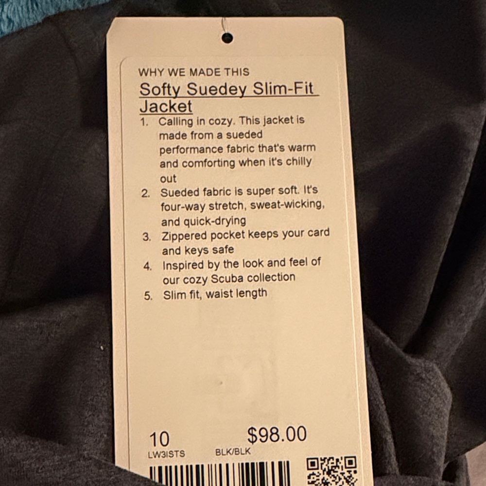Lululemon Softey Suedey Zip Up Jacket - Picture 8 of 8